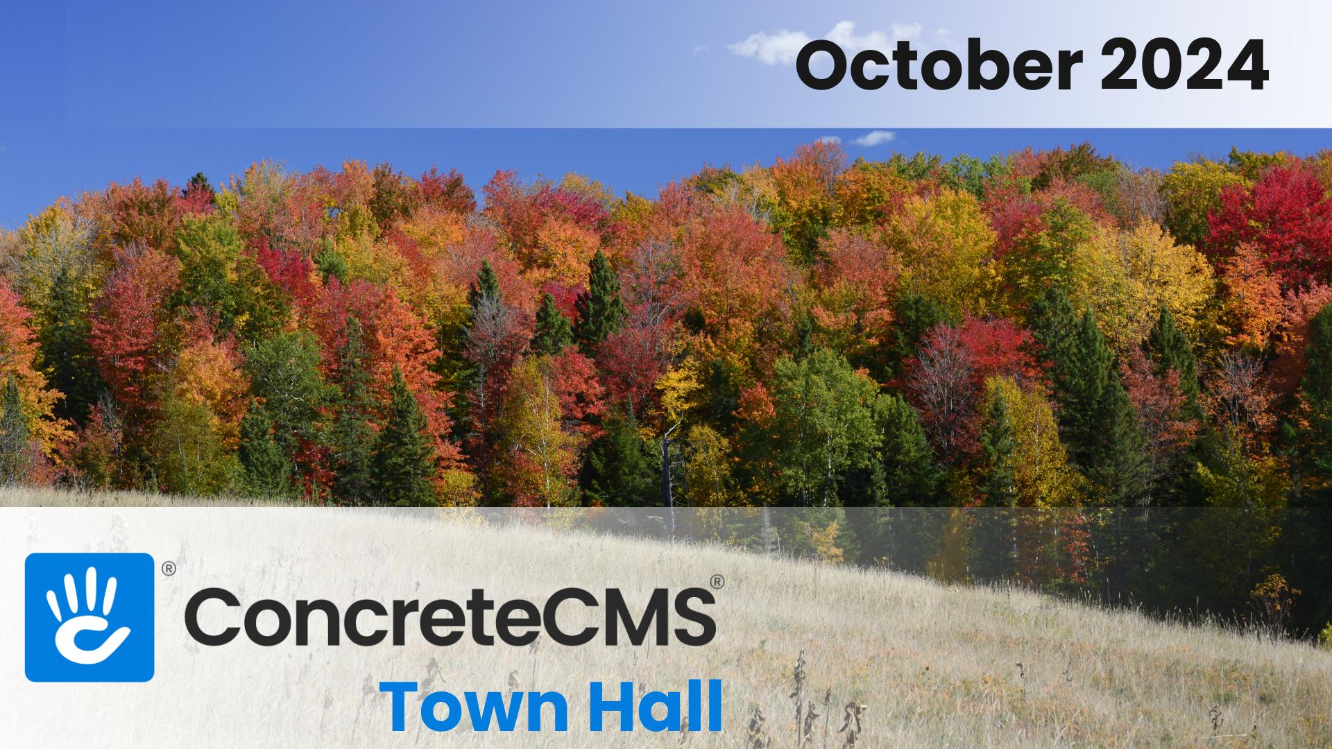 Concrete CMS Town Hall Recap - October 2024