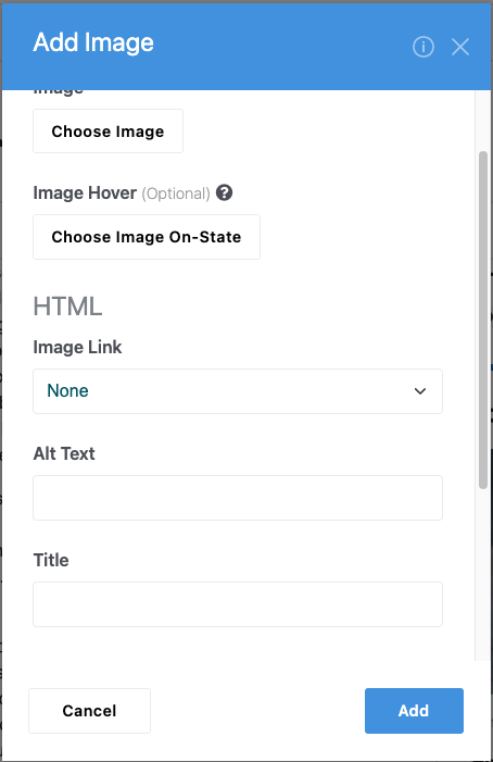 Essential for SEO and accessibility, describes the image's appearance and function. Title: Appears as a tooltip on hover, providing additional information about the image.